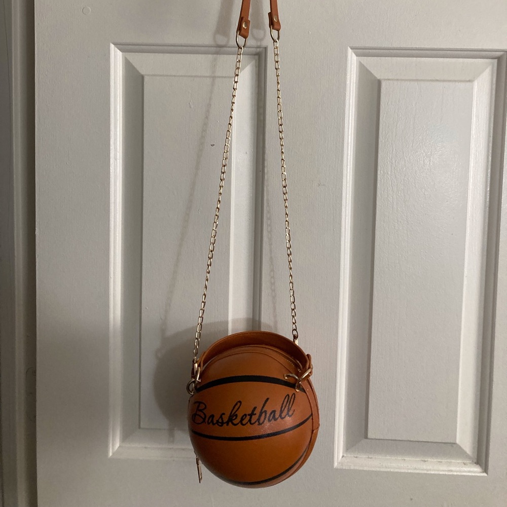 SHEIN basketball purse